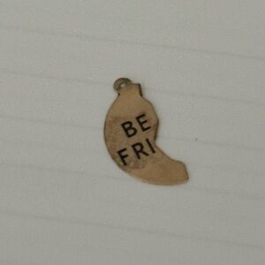 14k Gold BFF Charm